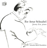 the album cover for Jenny Lin - For Artur Schnabel