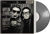 the album cover for Waylon Jennings & Buddy Holly - When Sin Stops / Jole Blon [Silver]