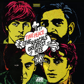 the album cover for Rascals - Time Peace: Greatest Hits [Clear Vinyl] [Limited Edition] (Red)