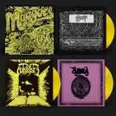 the album cover for Xysma - Maggots: Original Artyfacts From the First Finnish Death Metal Era Part Ii (3-7inch/blue 7inch)