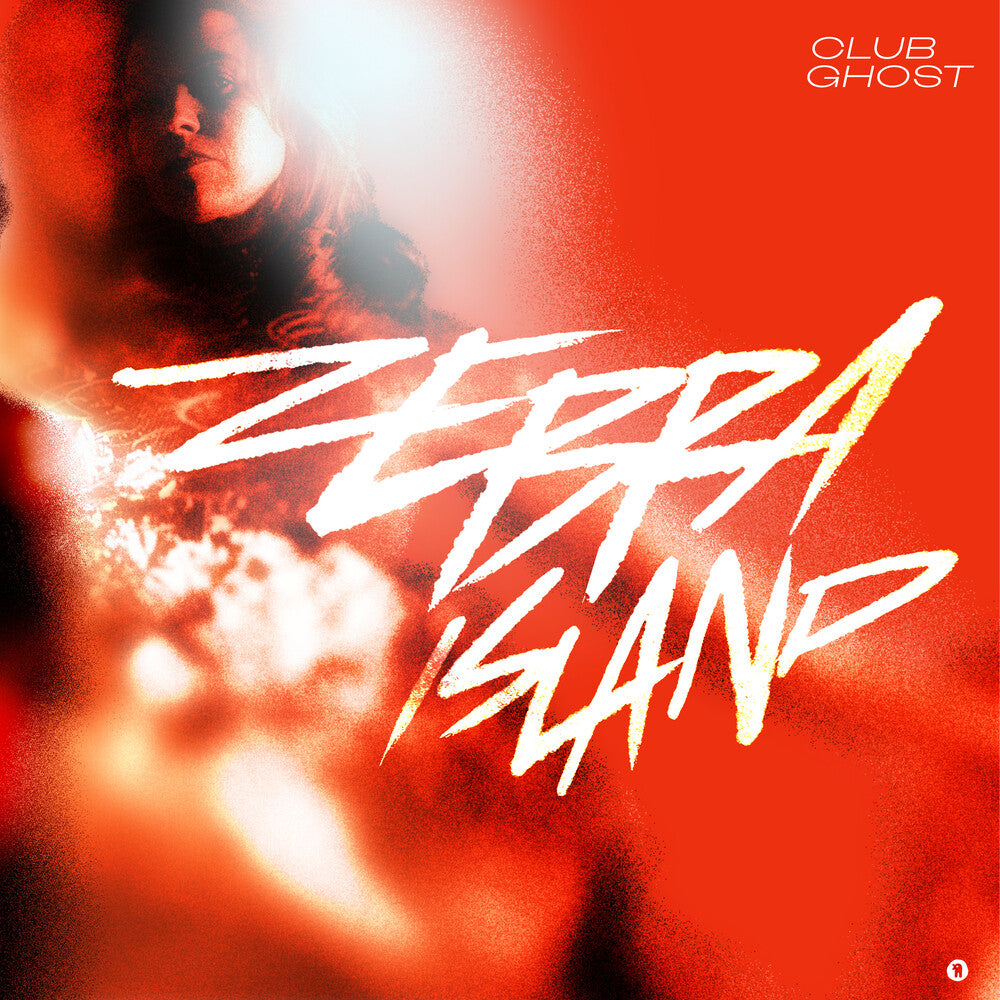 the album cover for Zebra Island - Club Ghost [Colored Vinyl] [Limited Edition] (Red)