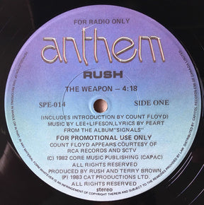 Rush : The Weapon / Digital Man  (12", Maxi, Promo)