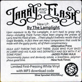 Larry and His Flask : By The Lamplight (LP, Whi)