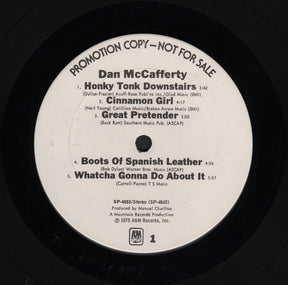 Dan McCafferty : Dan McCafferty (LP, Promo)