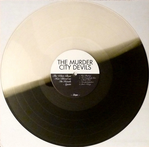Murder City Devils : The White Ghost Has Blood On Its Hands Again (12", Album, Gre)