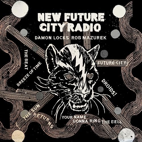 Damon Locks & Rob Mazurek - New Future City Radio LP (UK Press, Limited Edition, 180g, Green Colored Vinyl)
