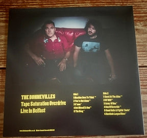 The Bonnevilles (3) : Tape Saturation Overdrive - Live in Belfast (LP, Album, Yel)