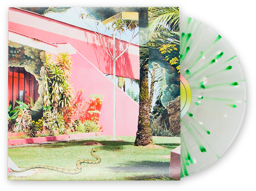 Sugar Candy Mountain - 666 LP (140g, Clear w/ Pink and Green Candy Splatter)