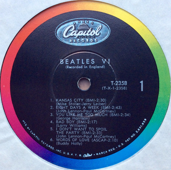 The Beatles : Beatles VI (LP, Album, Mono, Los)