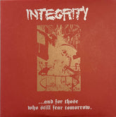 Integrity (2) : ... And For Those Who Still Fear Tomorrow (LP, Album, Ltd, RE, RM, Red)