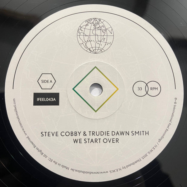 Steve Cobby & Trudie Dawn Smith : We Start Over (12")