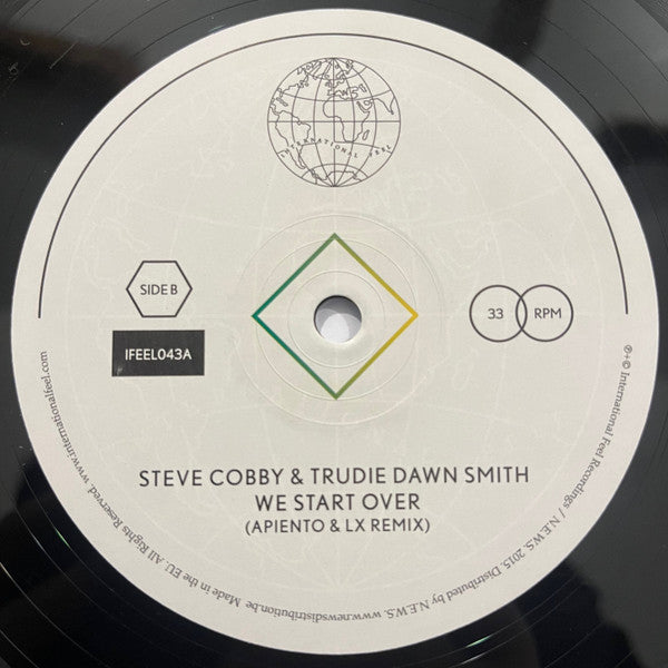 Steve Cobby & Trudie Dawn Smith : We Start Over (12")