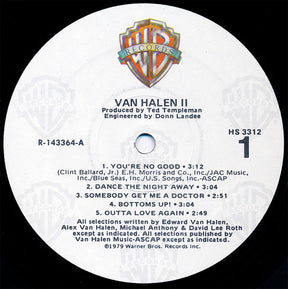 Van Halen : Van Halen II (LP, Album, Club, RE, RCA)