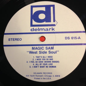 Magic Sam Blues Band : West Side Soul (LP, Album, RE)