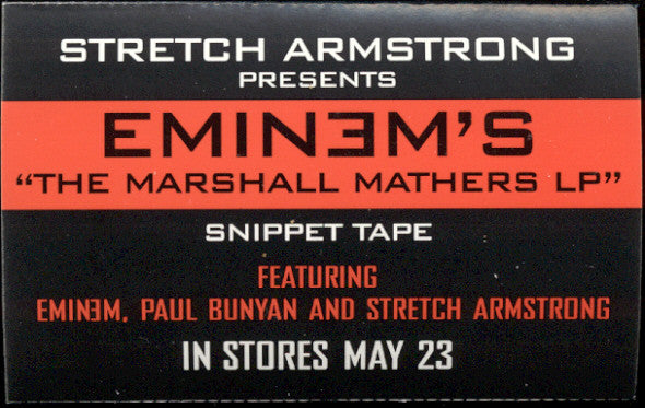 Stretch Armstrong Presents Eminem : "The Marshall Mathers LP" Snippet Tape (Cass, Promo, Smplr)