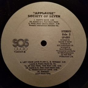 Society Of Seven : Applause (2xLP)