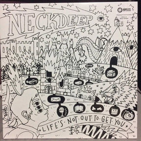 Neck Deep (2) : Life's Not Out To Get You (LP, Album, Ltd, Whi)