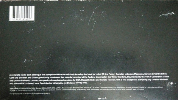Joy Division : Heart And Soul (4xCD, Comp, RE, RM, RP, Box)