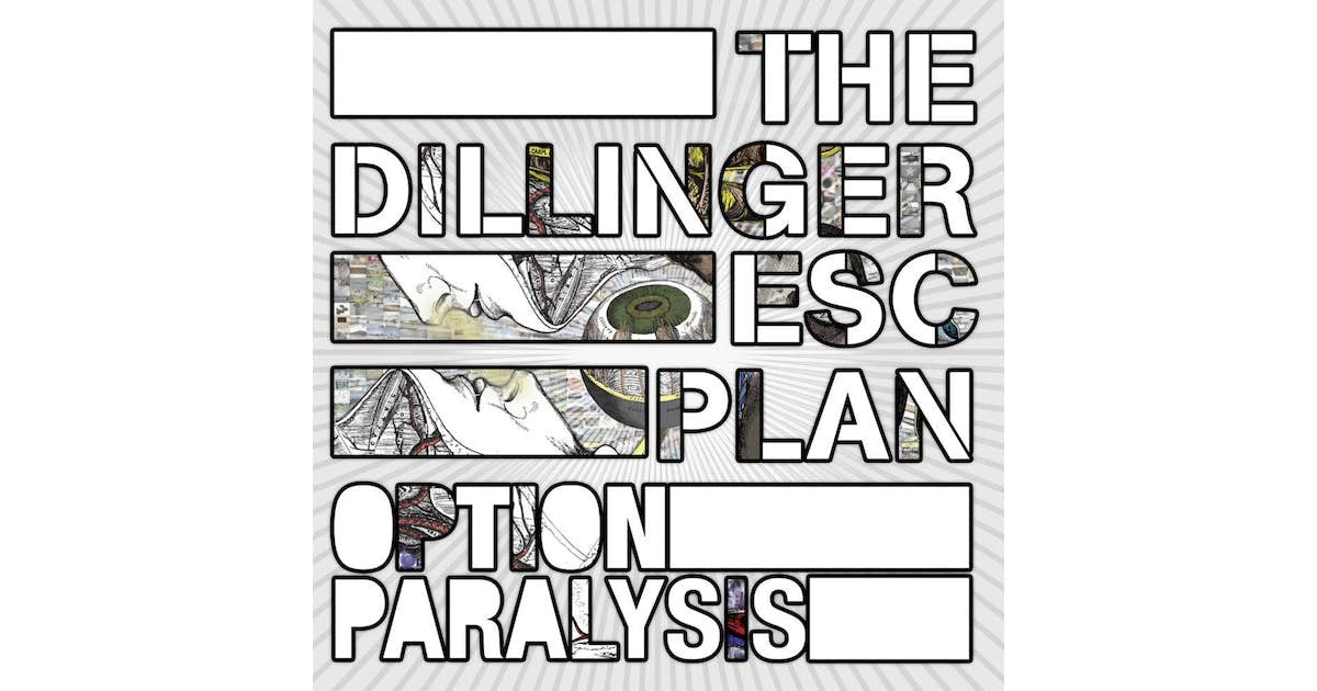 The Dillinger Escape Plan - Option Paralysis LP (Gold And Black Vinyl)
