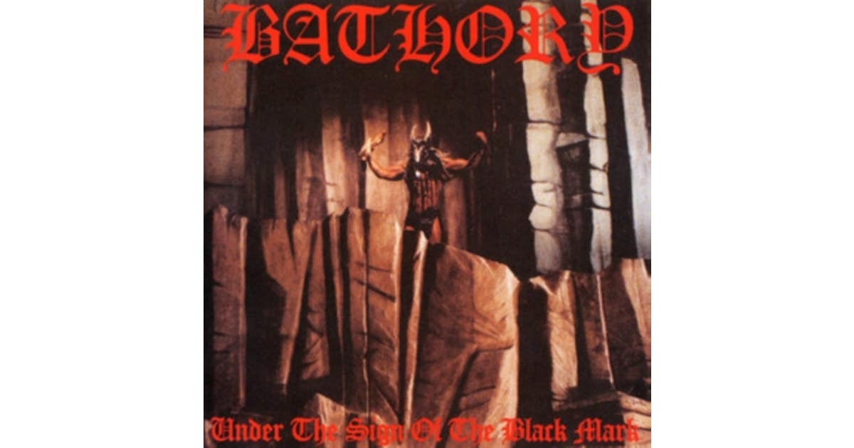 Bathory - Under The Sign Of The Black Mark LP (UK Pressing)