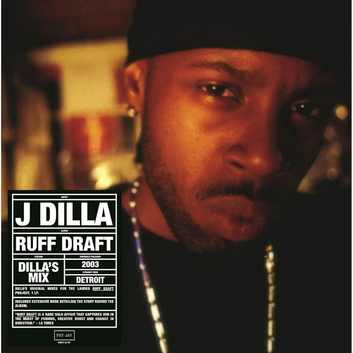 J Dilla - Ruff Draft: Dilla's Mix LP (Clear Black)
