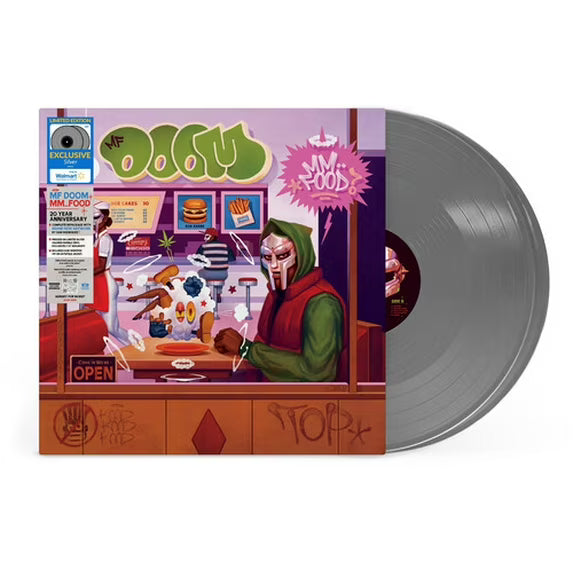 MF DOOM - MM..FOOD 2LP (20th Anniversary Edition, Silver Colored Vinyl)