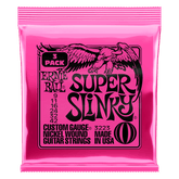 Ernie Ball - Super Slinky Nickel Wound Electric Guitar Strings 9-42 Gauge - 3 Pack