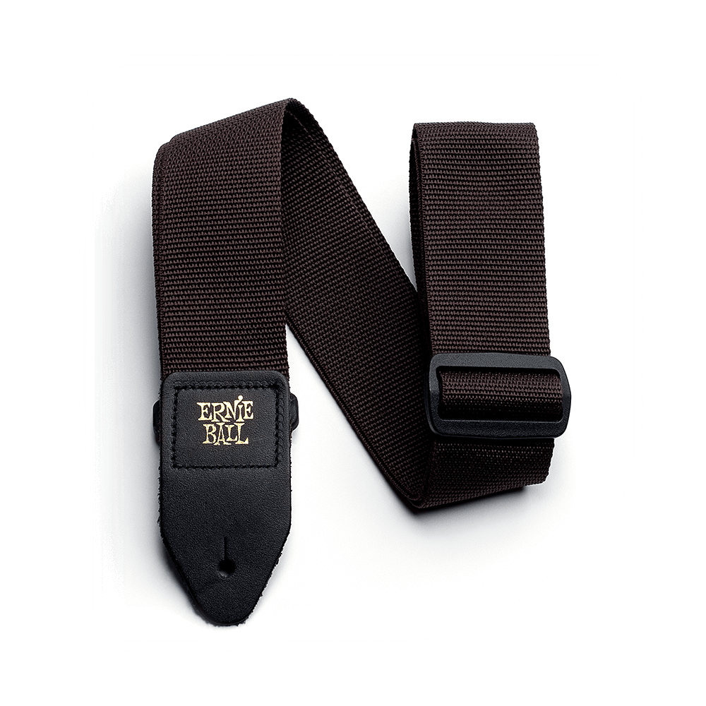 Ernie Ball - Polypro Guitar Strap/Bass Strap - Brown