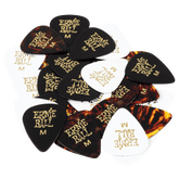 Ernie Ball - Cellulose Guitar Picks - Medium Assorted Colors - 12 Pack