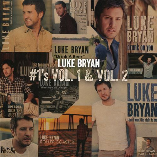 Luke Bryan – #1’s Vol.1 & Vol. 2 LP