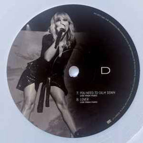 Taylor Swift – Lover (Live From Paris) 2LP (Used Vinyl, Heart Shaped, Pink Marbled & Baby Blue Marbled Vinyl)