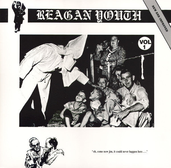 Reagan Youth - Youth Anthems For The New Order Vol. 1 LP (Silver Vinyl, Gatefold)