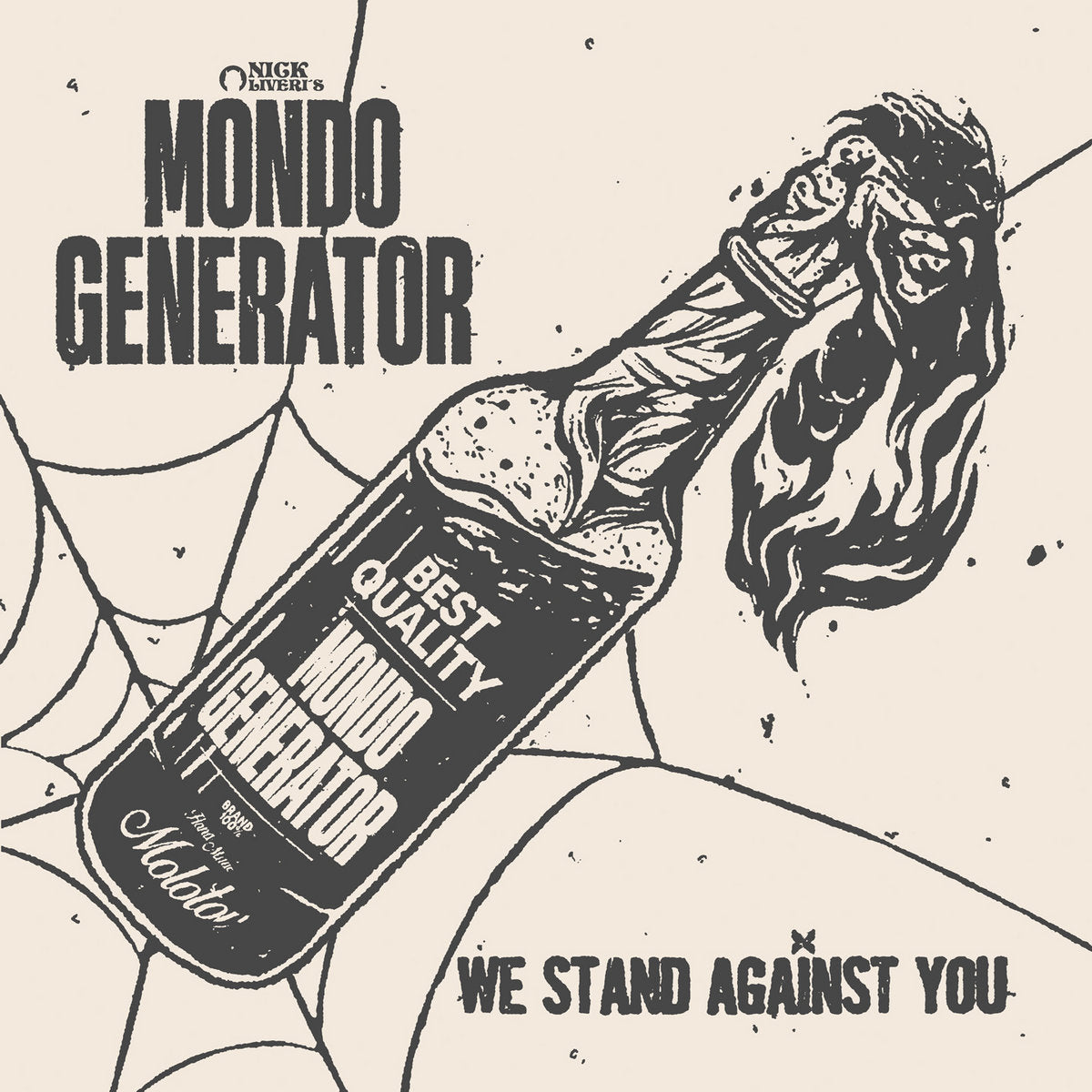 Mondo Generator - We Stand Against You LP (Colored Vinyl, Pink, Orange, Blue)