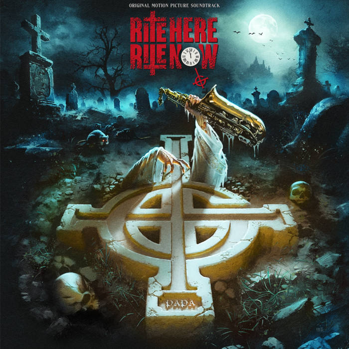 Ghost - Rite Here, Rite Now O.S.T. 2LP (Indie Exclusive, Limited Edition, Silver Vinyl, Photo Book)