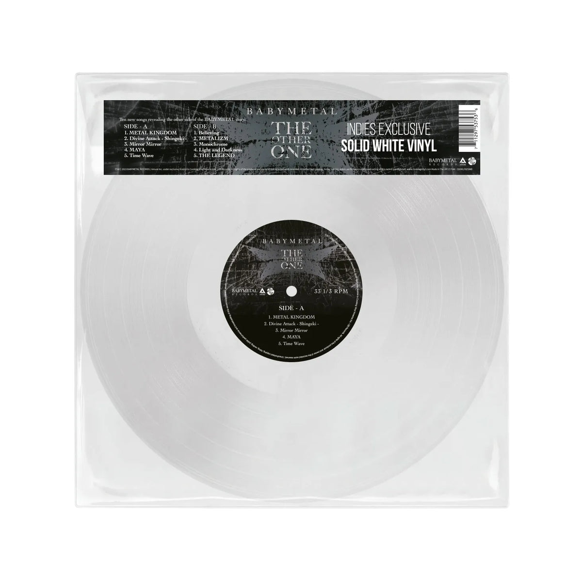 Babymetal - The Other One LP (Indie Exclusive White Vinyl)