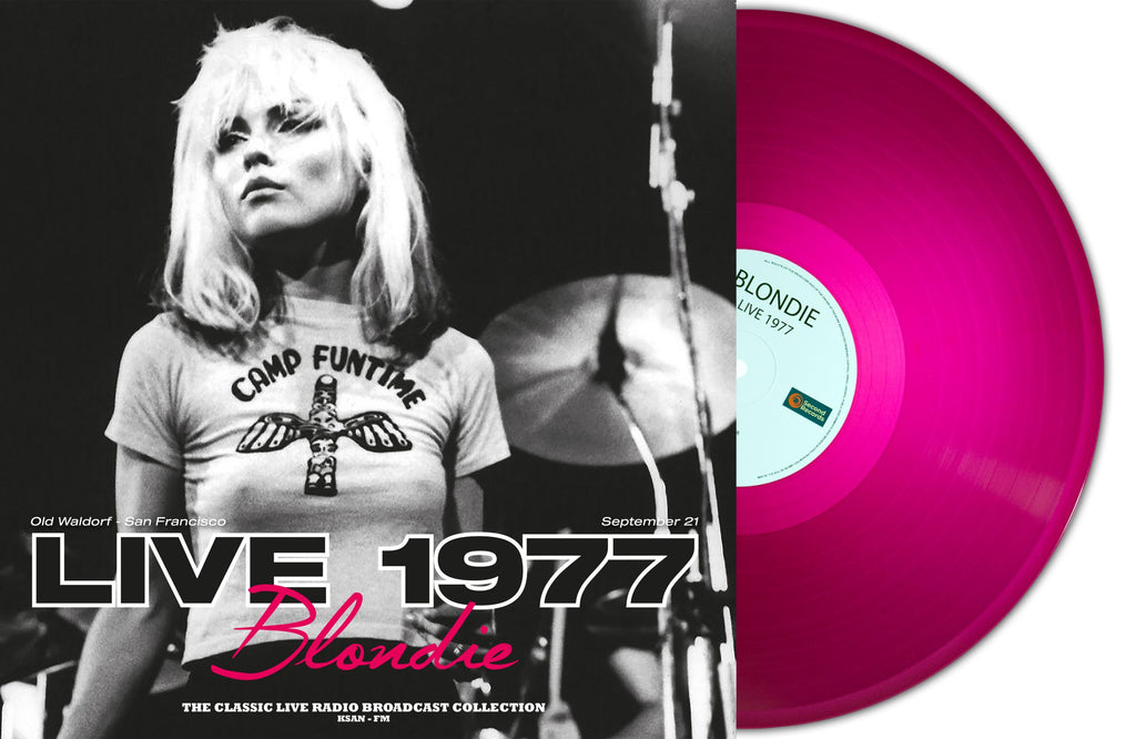 Blondie – Live at the Old Waldorf Theatre 1977 LP (Violet Vinyl)