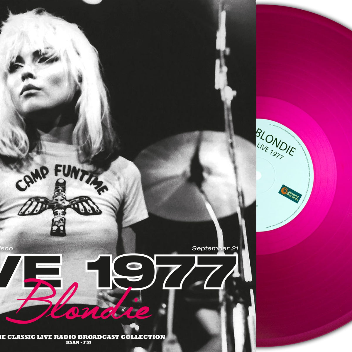 Blondie – Live at the Old Waldorf Theatre 1977 LP (Violet Vinyl)
