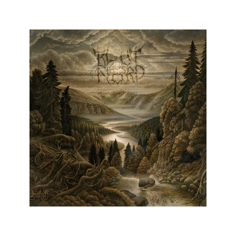 Blut Aus Nord - Memoria Vetusta Iii - Saturnian Poetry LP (Black And Gold Colored Vinyl)
