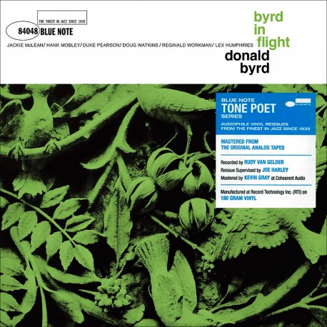Donald Byrd - Byrd In Flight LP (Blue Note Tone Poet Series, 180g)