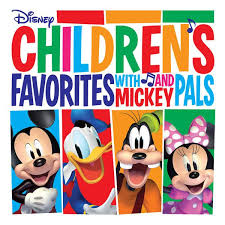 Mickey  & Pals - Disney Children's Favorites With Mickey & Pals LP (Red Colored Vinyl)