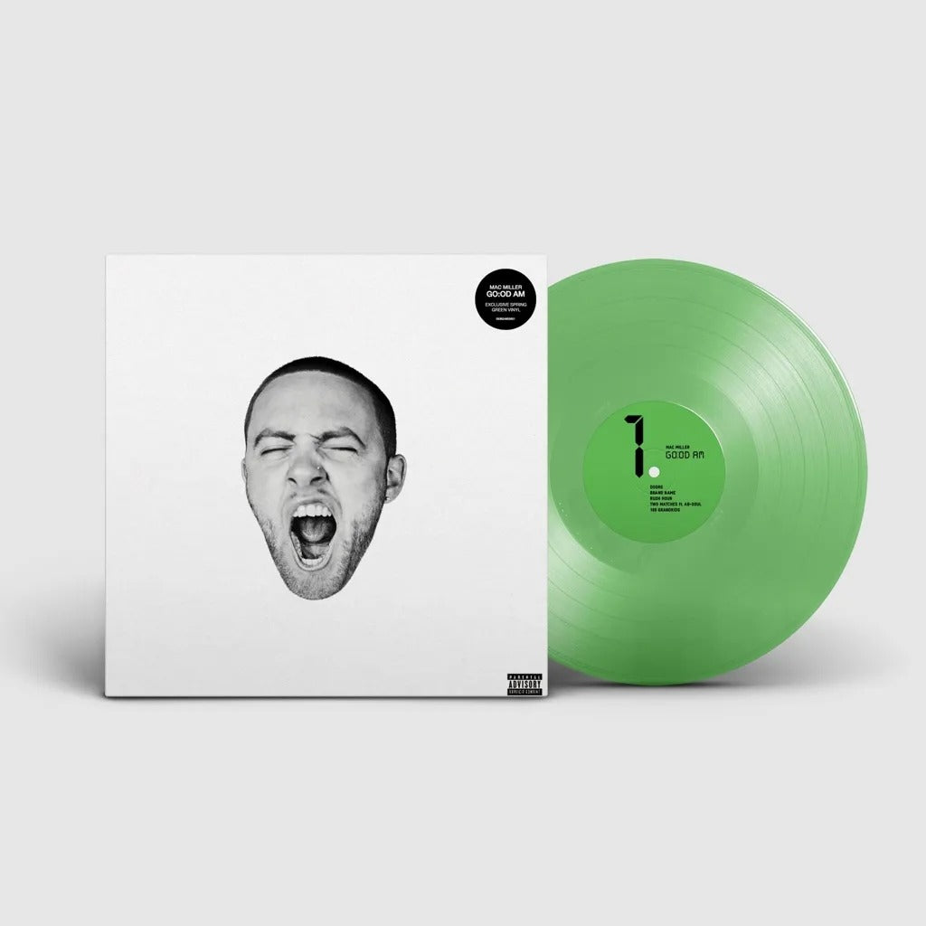 Mac Miller - GO:OD AM 2LP (Green Colored Vinyl) (Preorder: Ships October 6, 2023)