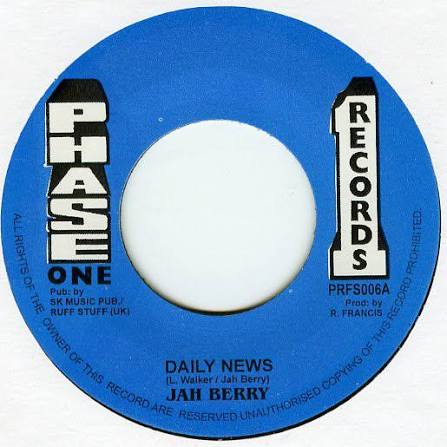 Jah Berry - Daily News 7"