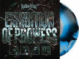 Kublai Kahn Tx - Exhibition Of Prowess LP (Blue/Black/Gray Colored Vinyl)