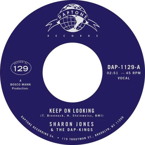 Sharon Jones & The Dap-Kings - Keep on Looking/N.B.L. 7"