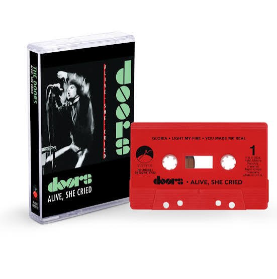 The Doors - Alive, She Cried CASSETTE