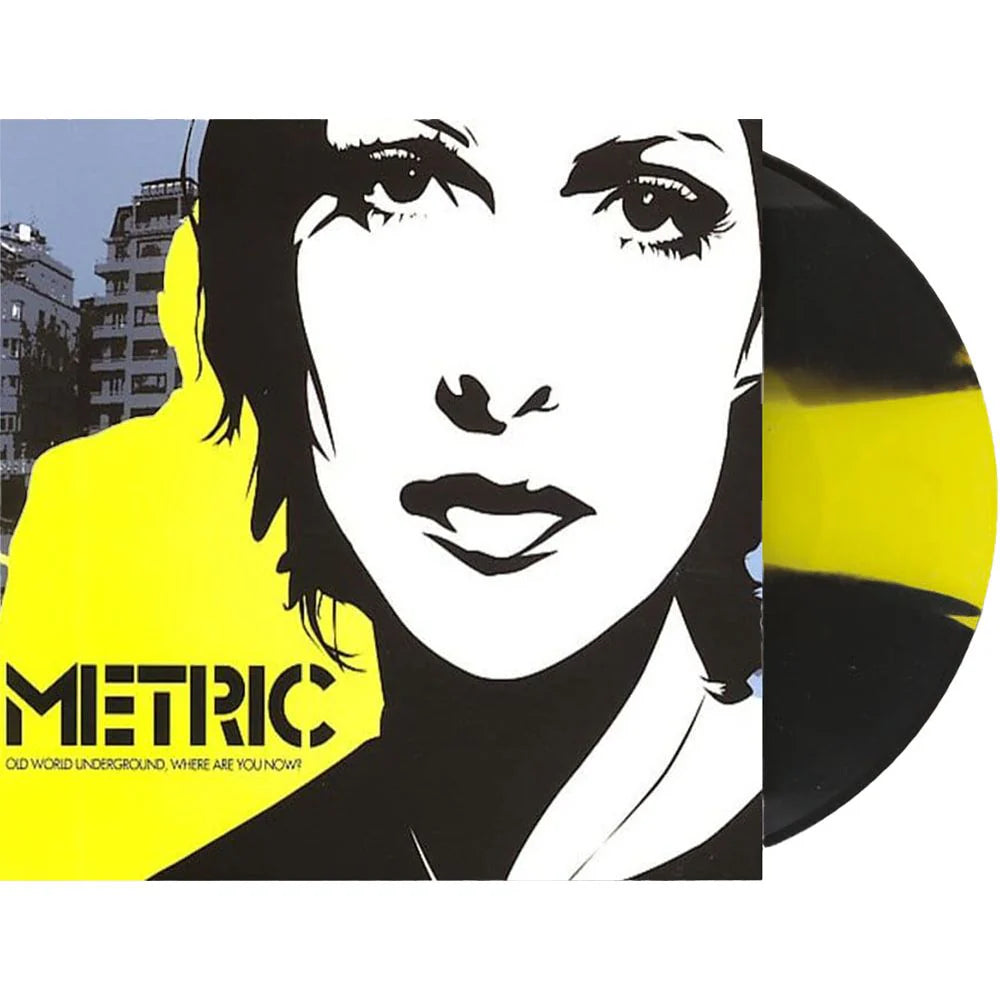 METRIC - Old World Underground, Where are You now? LP (BLACK & YELLOW TWIST INDIE EXCLUSIVE)