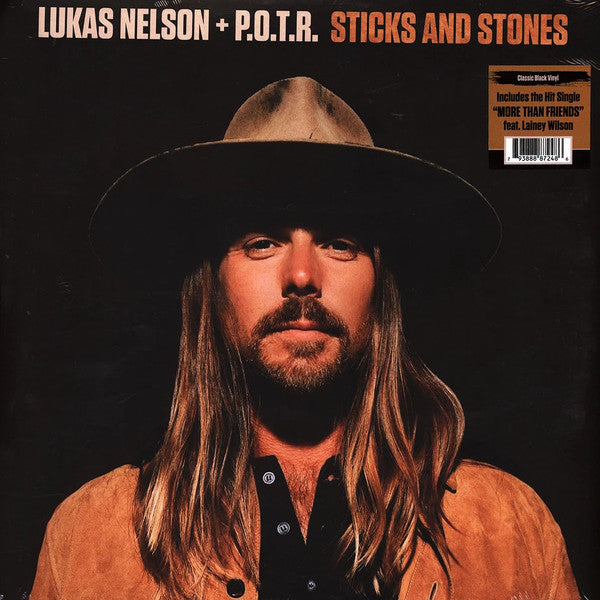 Lukas Nelson & Promise of the Real  - Sticks And Stones LP (Indie Exclusive, Colored Vinyl, Clear Blue & White)