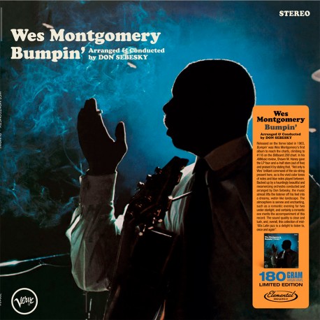 Wes Montgomery - Bumpin' LP (Deluxe Edition, 180 Gram Vinyl, Gatefold LP Jacket)