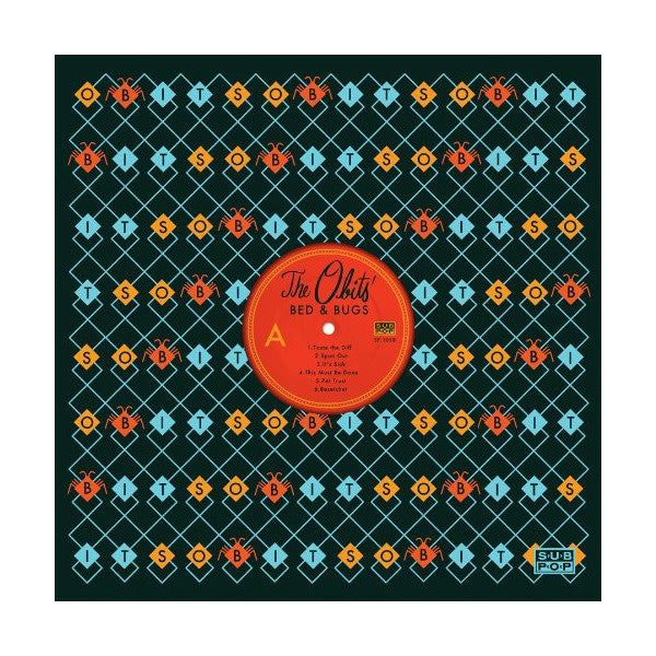 Obits - Bed & Bugs LP (Colored Vinyl, Blue)