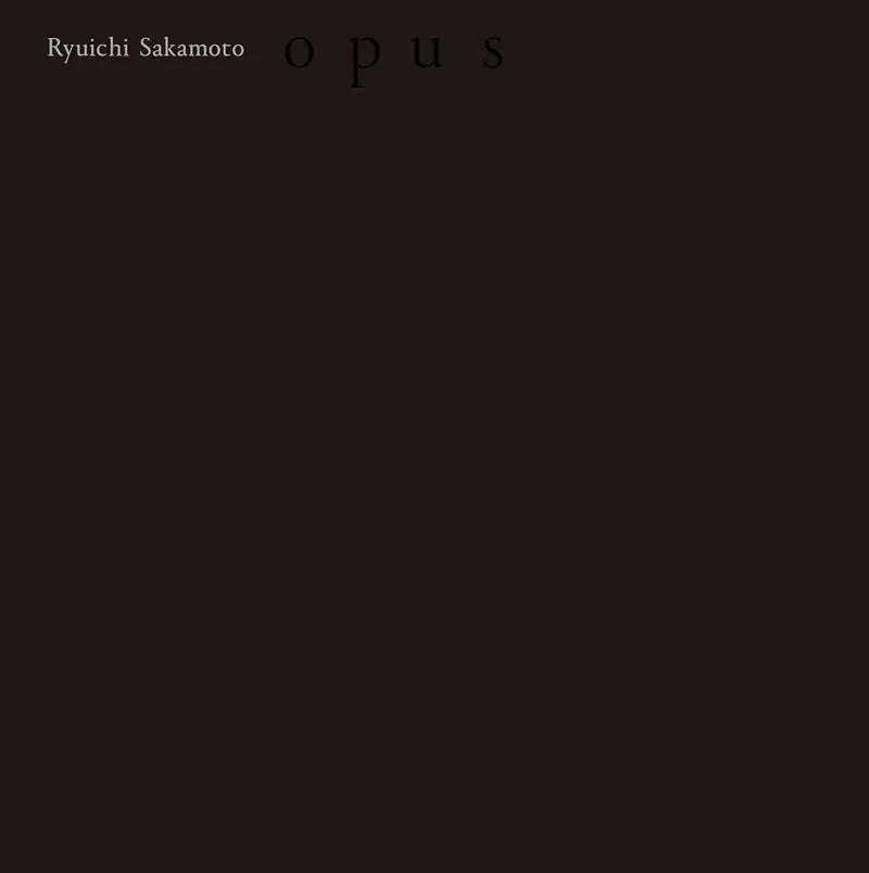 Ryuichi Sakamoto - Opus 4LP (Limited Edition, Japan)